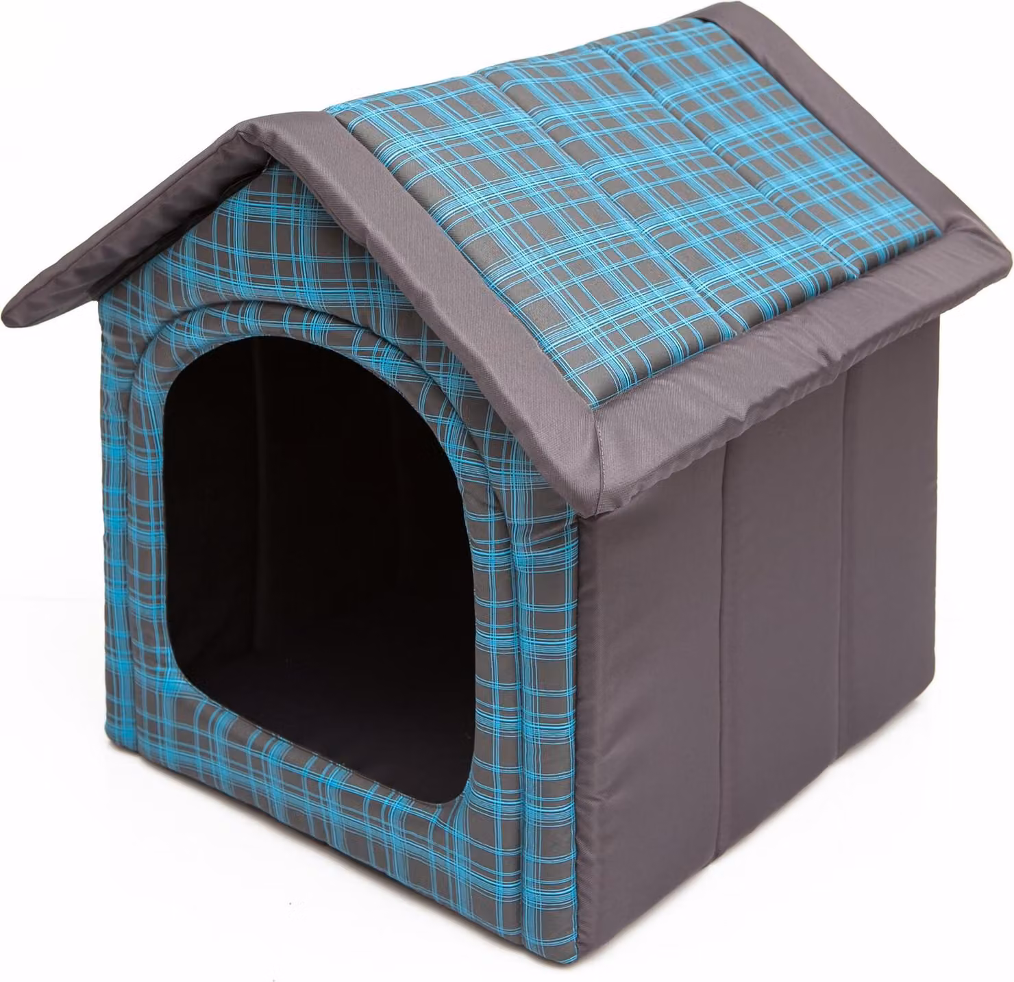 Cuccia pieghevole per cani R2 - 38x44x45 cm - per interni ed esterni - leggera, stabile, lavabile - tetto con zip | PillowPrim