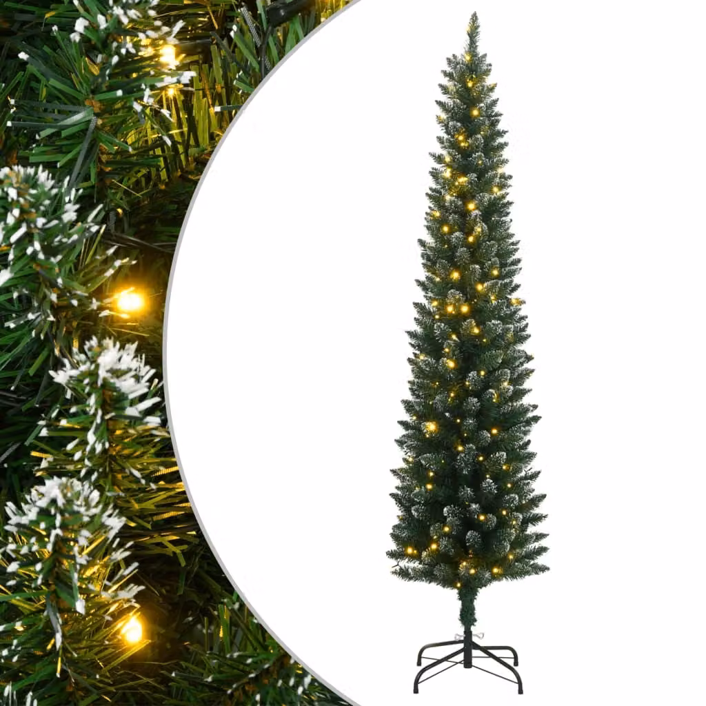 Maison Exclusive - Albero di Natale artificiale Slim 300 LED 240 cm