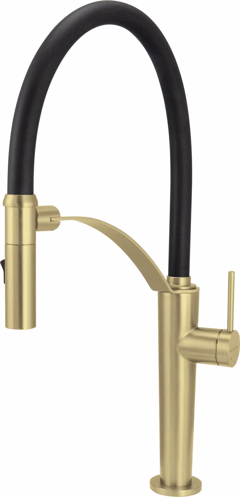 Kitchen faucet with flexible spout - 2 types of spray