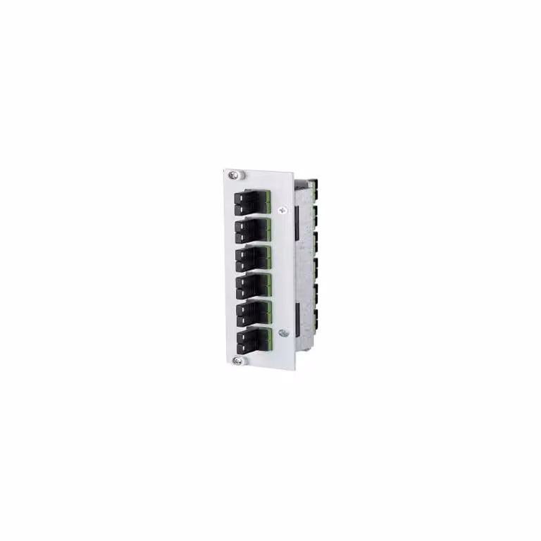 Metz Connect OpDAT REGpro Front 3U, 7TE 6xE2000-D APC OS2 (Vetroceramica) 15024A5C06-E