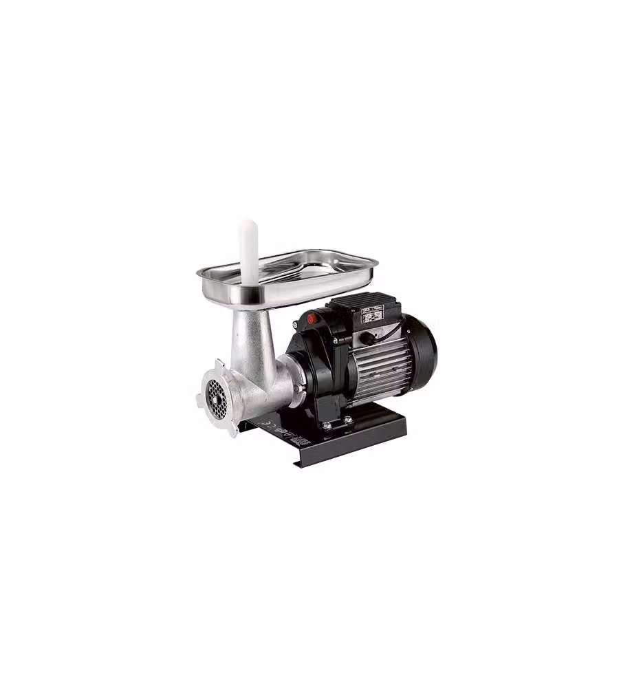 Tritacarne Elettrico Reber 9500 NC N. 22 da 600W in Acciaio Inox e Ghisa Argento – 2