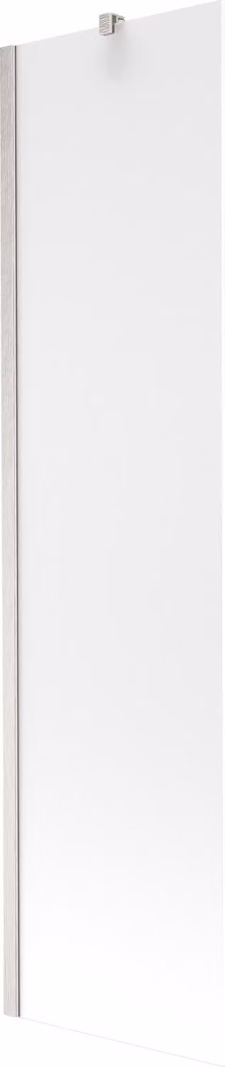 Mexen Next paratia per vasca da bagno a 1 anta 50 x 150 cm, brina, nichel spazzolato - 895-050-000-00-30-97