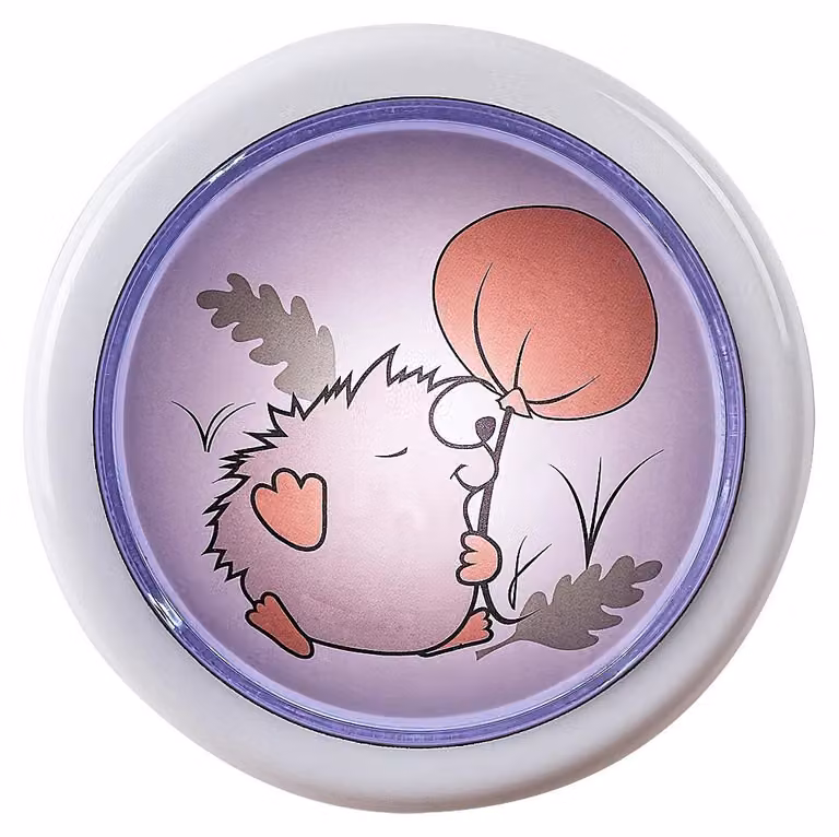 Rabalux 76072 Lampade per bambini Hedgy LED 0,3 in plastica, colore bianco