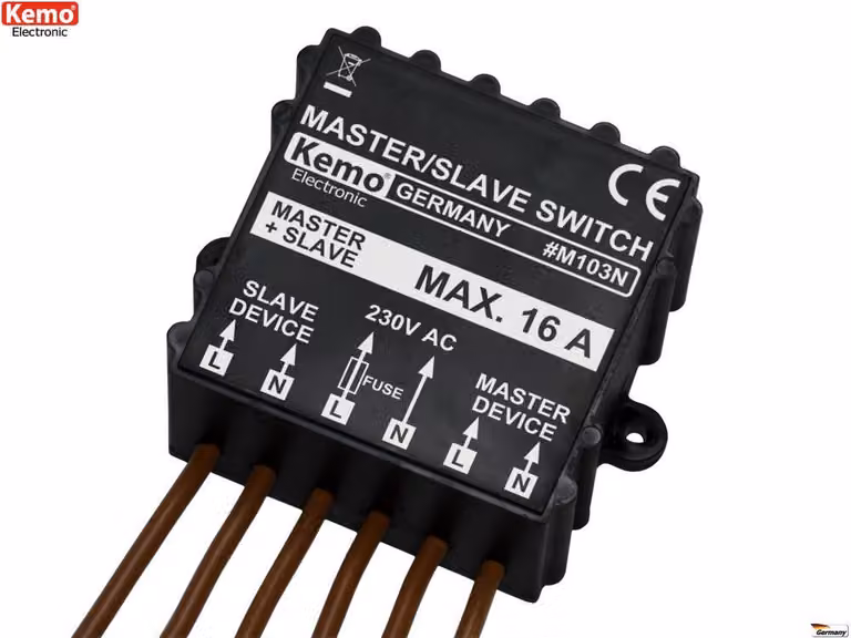 Interruttore master/slave 230 V/AC (400 V/AC)