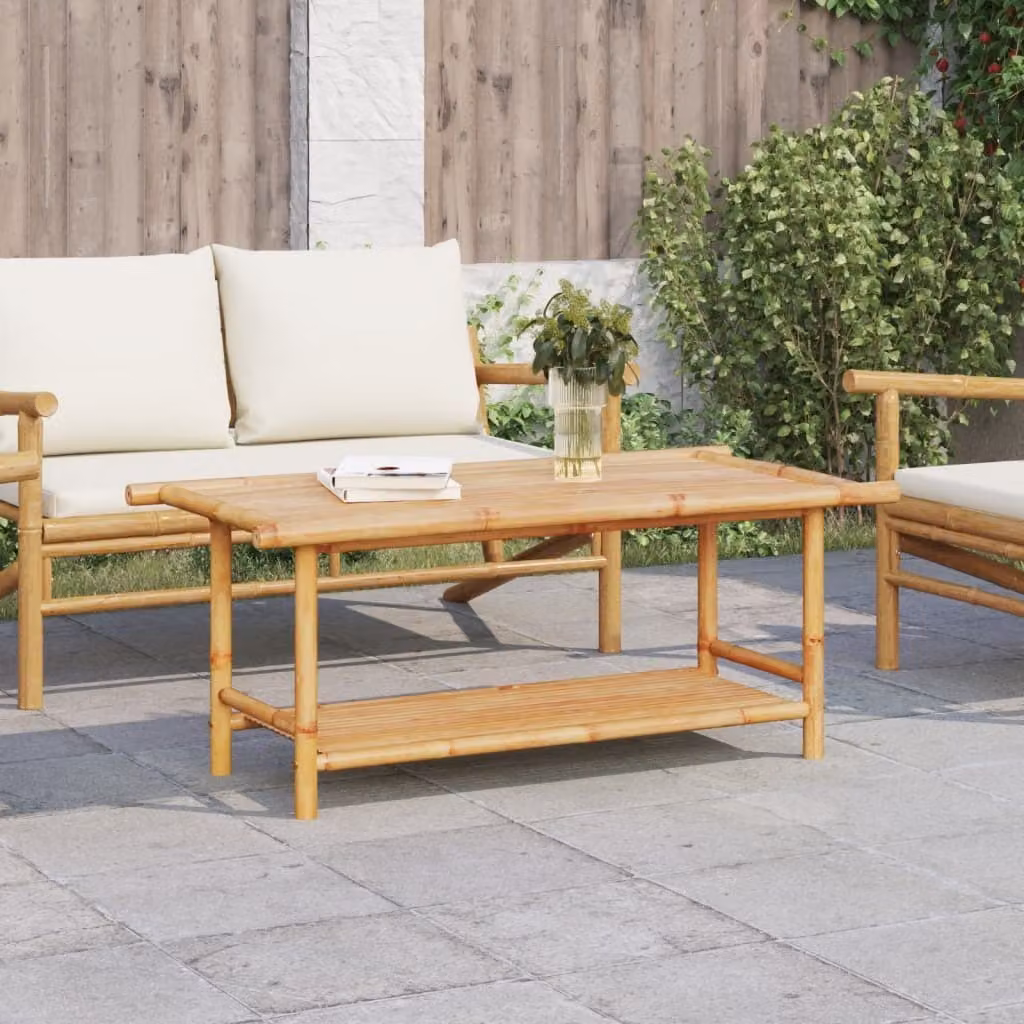 Maison Exclusive - Tavolino da caffè, 110x55x45 cm, bambù