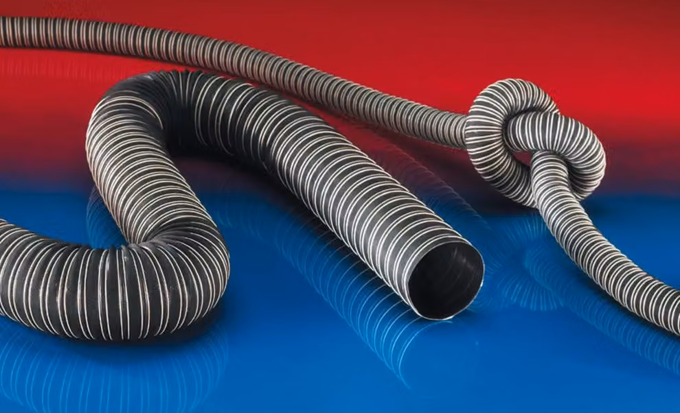 Tubo di aspirazione e soffiaggio NEO 390 TWO Diametro interno 95 mm Diametro esterno 100,00 mm Spessore 2,5 mm Lunghezza 4 m