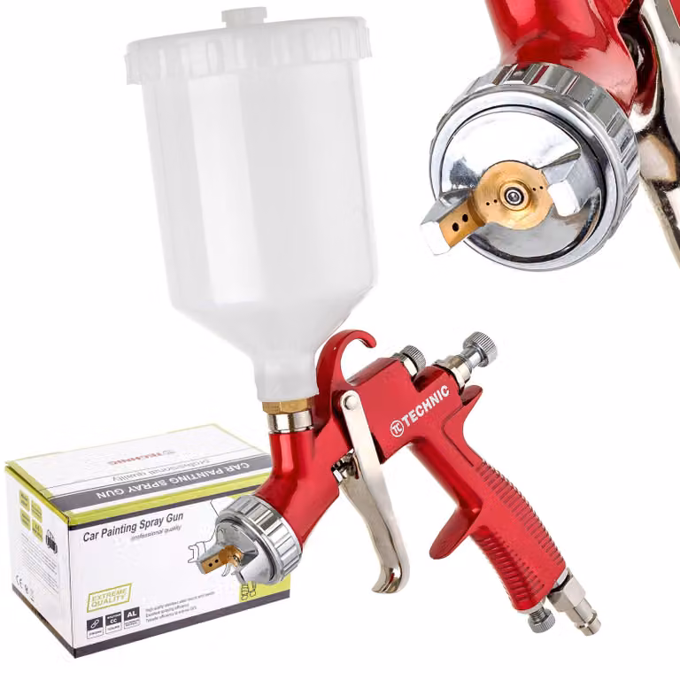 Pistola a spruzzo LVLP con ugello da 1,5 mm Technic L-500 600 ml
