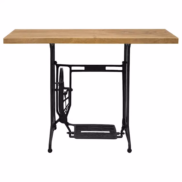 Tavolo Consolle | Tavolo d'Ingresso Stile Macchina da Cucire 110x40x75 cm