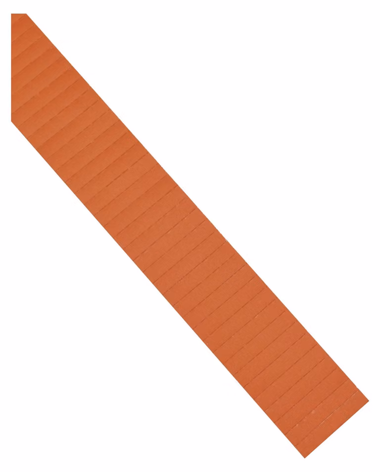Etichetta Magnetoplan Ferrocard, arancione, 50 x 10 mm