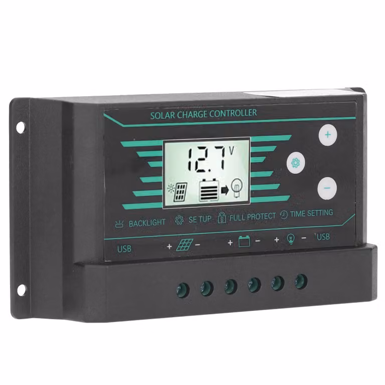 Regolatore di carica solare, regolatore di carica solare, regolatore di carica solare PWM, regolatore di batteria solare, regolatore del pannello solare, regolatore di carica solare doppio USB