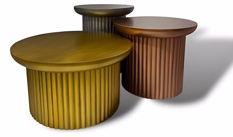 Couchtisch Set Wohnzimmertisch Beistelltisch Kaffeetisch 3tlg Moderne Möbel