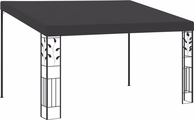 The Living Store Wand-Pavillon 4x3x2,5 m Antracite