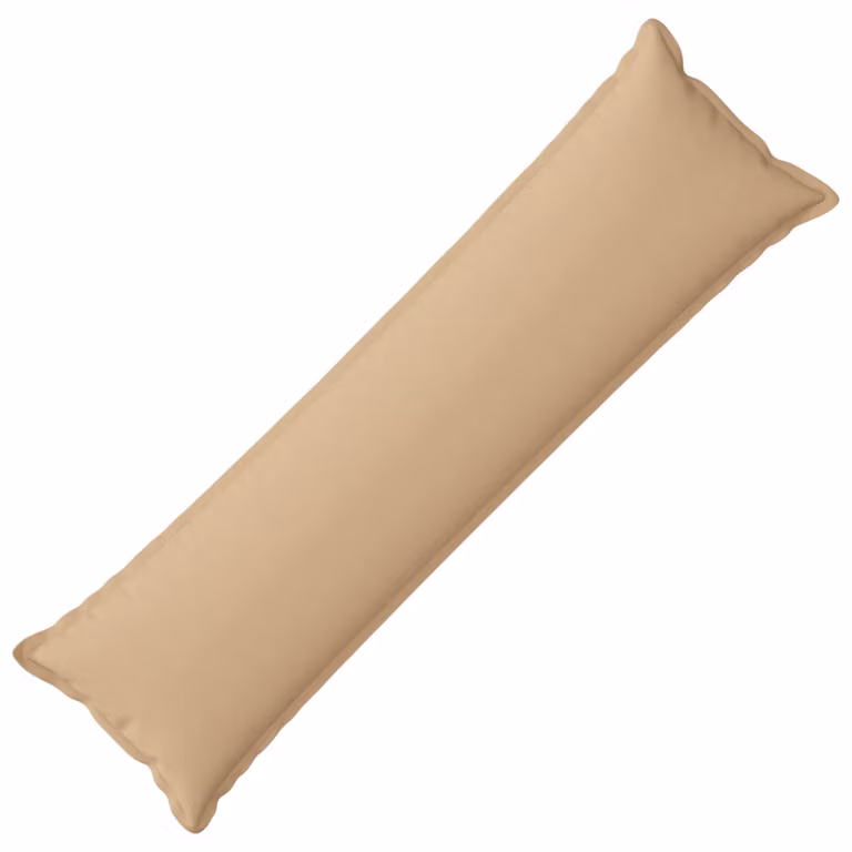 Cuscino rettangolare vidaXL HOUTEN beige con rivestimento lavabile L/P: 145 x 40 cm