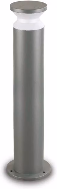 Lampada da terra a torre Ideal-Lux PT1 Antracite, Altezza: 80 cm