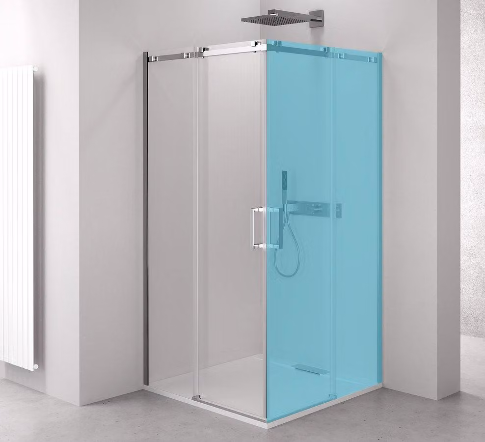 Porta doccia Polysan THRON, 1100 mm, vetro trasparente