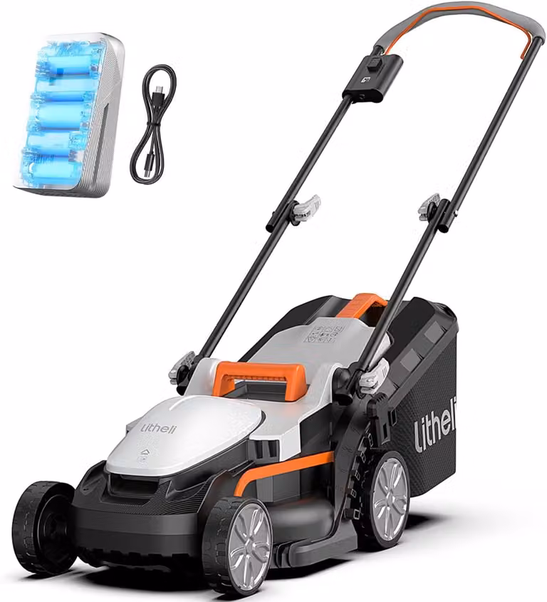 Tagliaerba a batteria - Tagliaerba senza fili - Tagliaerba elettrico - Tagliaerba a batteria - Tagliaerba da giardino