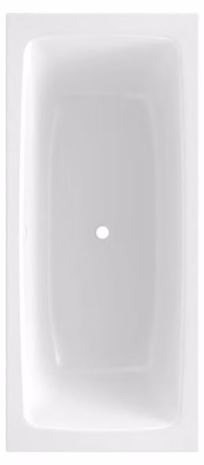 Vasca da bagno rettangolare Sturotec Sturopur Duo, dimensioni 170 x 75 cm