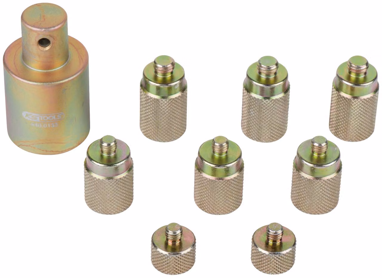 KS TOOLS Set di bulloni distanziali per cuscinetti ruota Volkswagen 9 pezzi - 440.0150