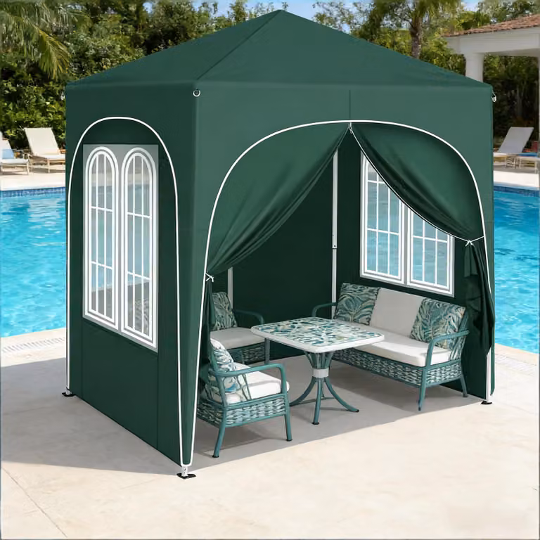 Tenda da giardino Schick, protezione per eventi, tenda per feste, gazebo per il giardino, gazebo per patio (solo con gazebo)