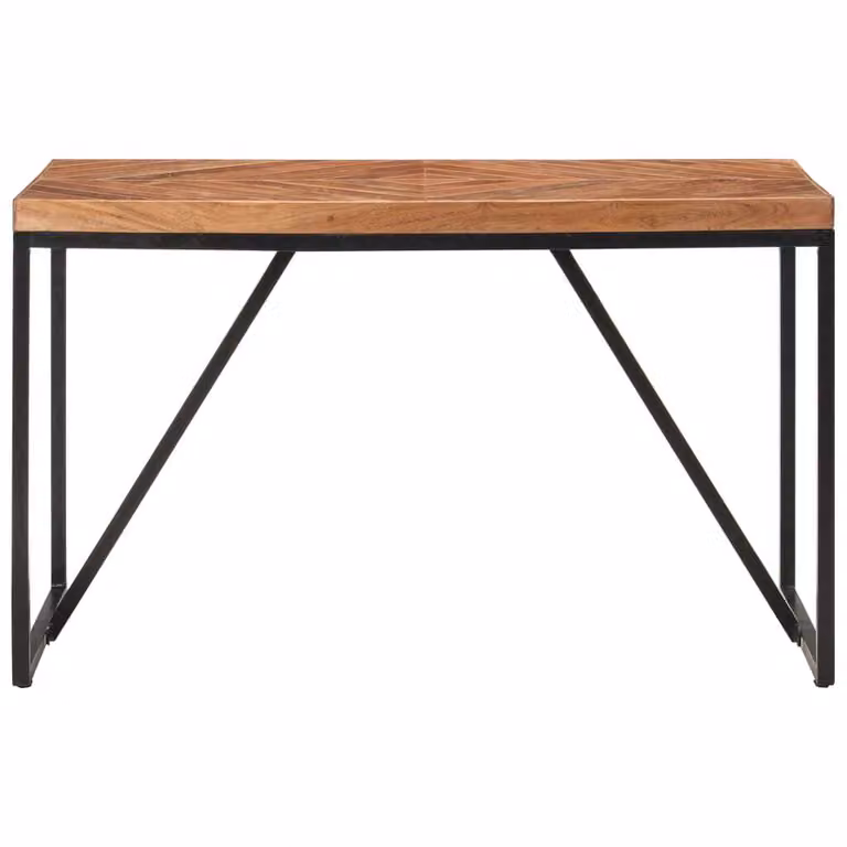 Tavolo da Pranzo 120x60x76 cm Legno Massello di Acacia e Mango