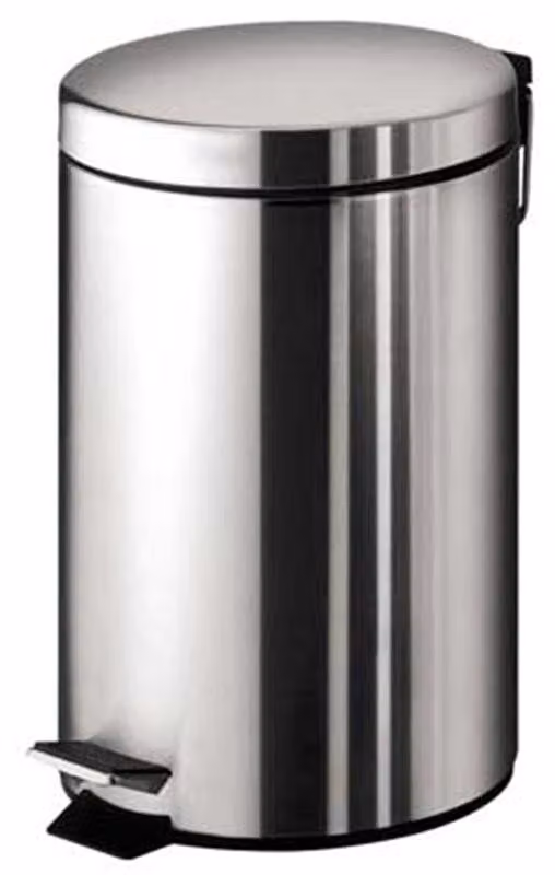 pattumiera bagno 'argenta' 7 lt