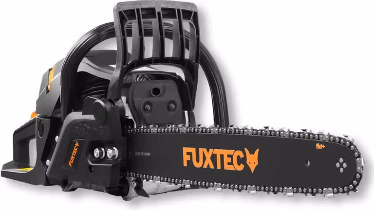Motosega a scoppio lunghezza di taglio 40cm benzina 54cc effettivi Fuxtec KS255
