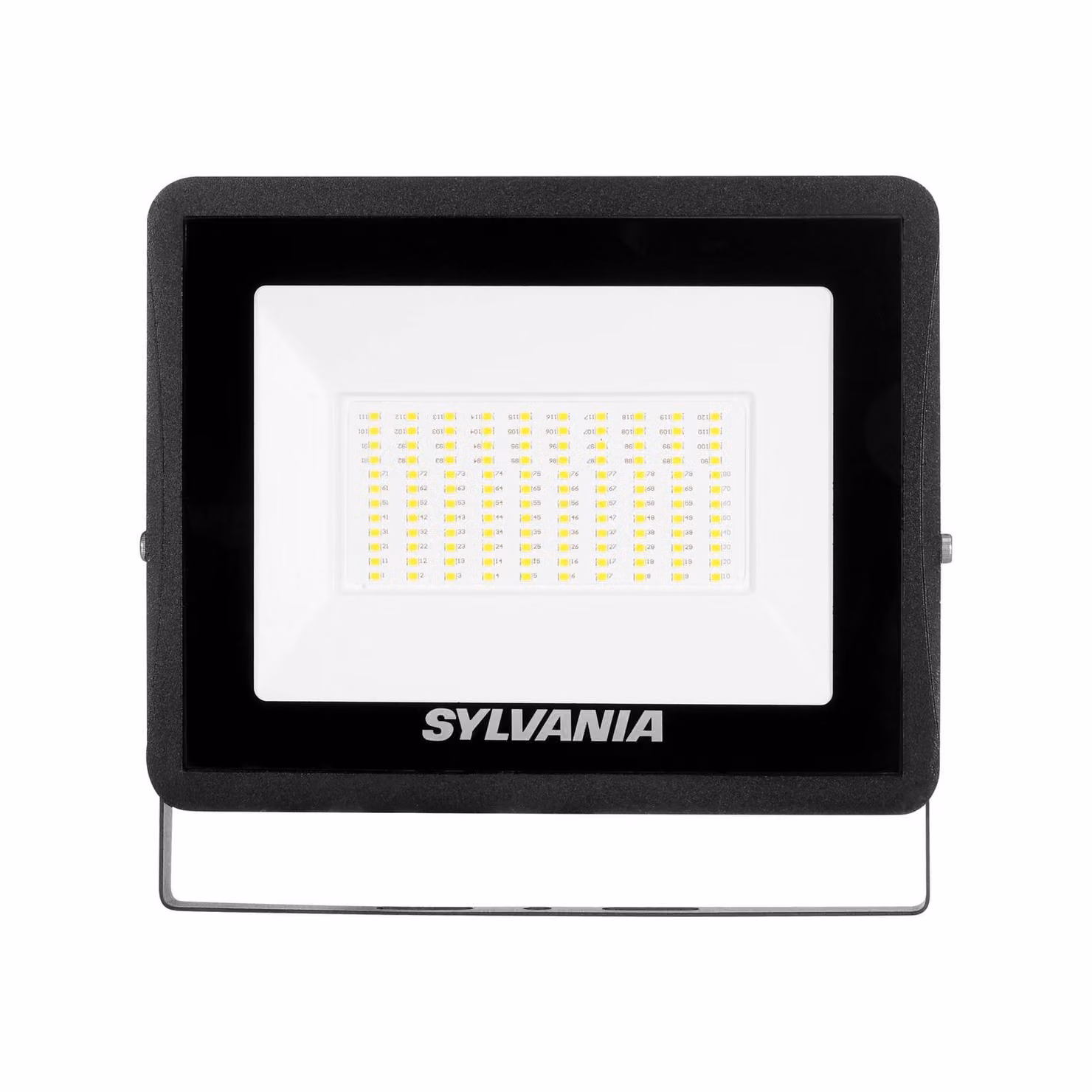 Sylvania Faretto da esterno a LED Start Flood, 78 W, 20x25 cm, IP65 Flood, Nero, Alluminio