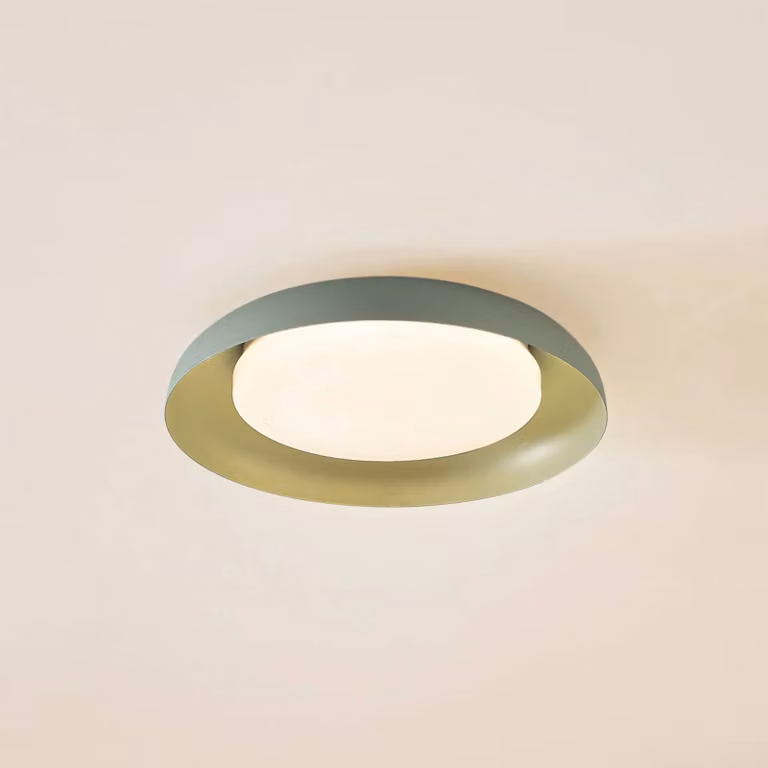Plafoniera a LED Florie Lindby, Verde, Soggiorno / Sala da pranzo, Plastica, Moderno, Plafoniera LED
