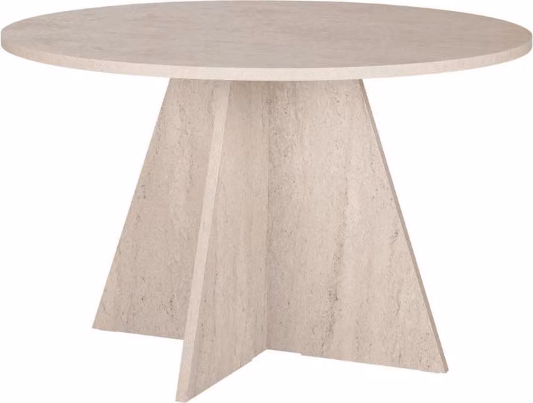 Calicosy - Tavolo da pranzo con piano rotondo D120 cm - ARIA