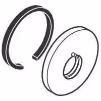 Hansgrohe Rosetta Axor per bocca cromata
