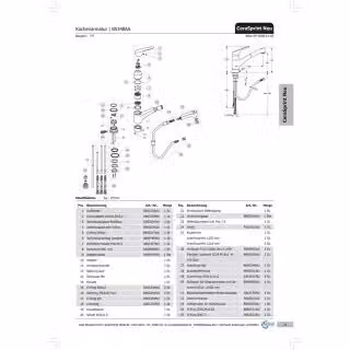 Ideal Standard IS set di leve CERASPRINT NUOVO, cromo
