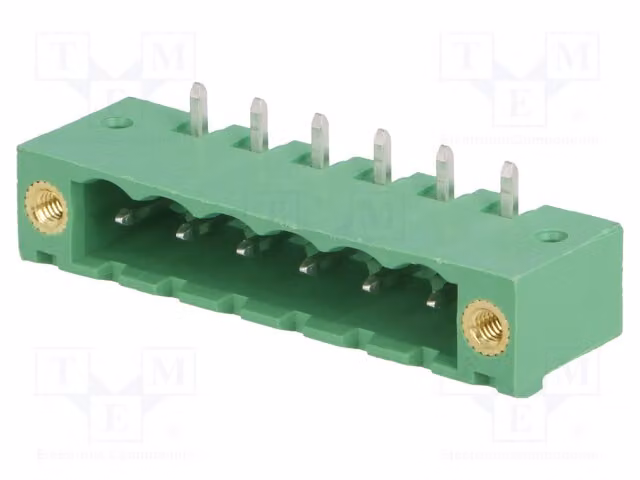1 x Profilo di chiusura disattivabile con angolo di 90°, corsa: 6 x 5,08 mm, connettore MSTB 2,5/6-GF-5,08