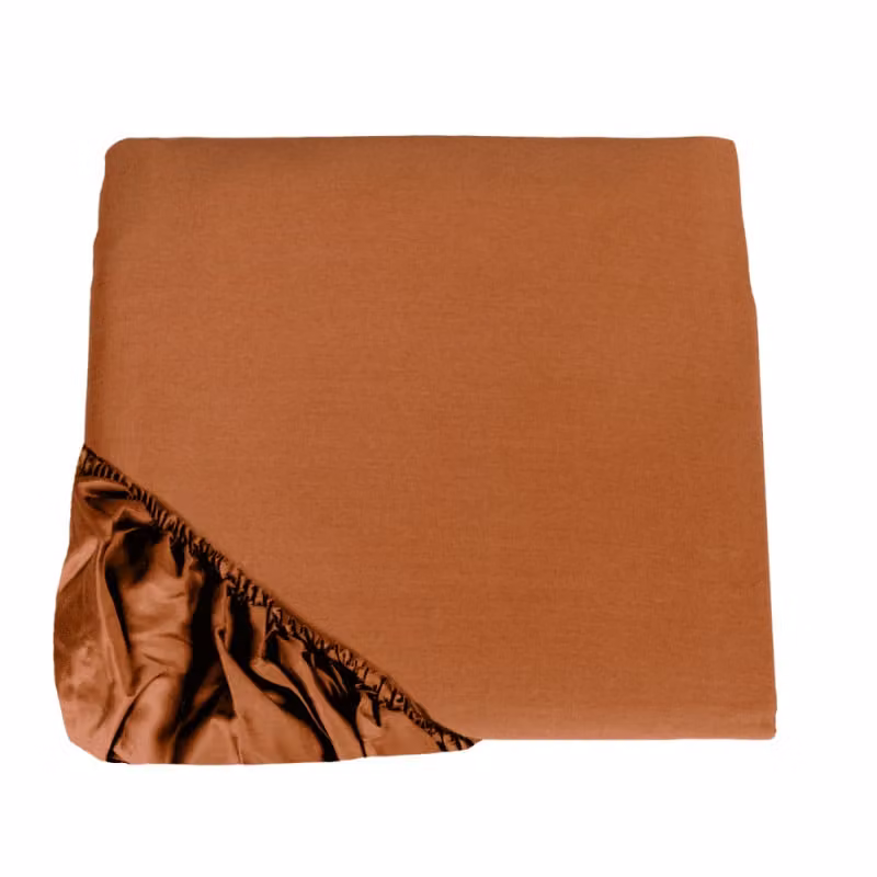 TRECENTO Lenzuolo con angoli - Taglia: 2 piazze,Colore: TRECENTO - COPPER