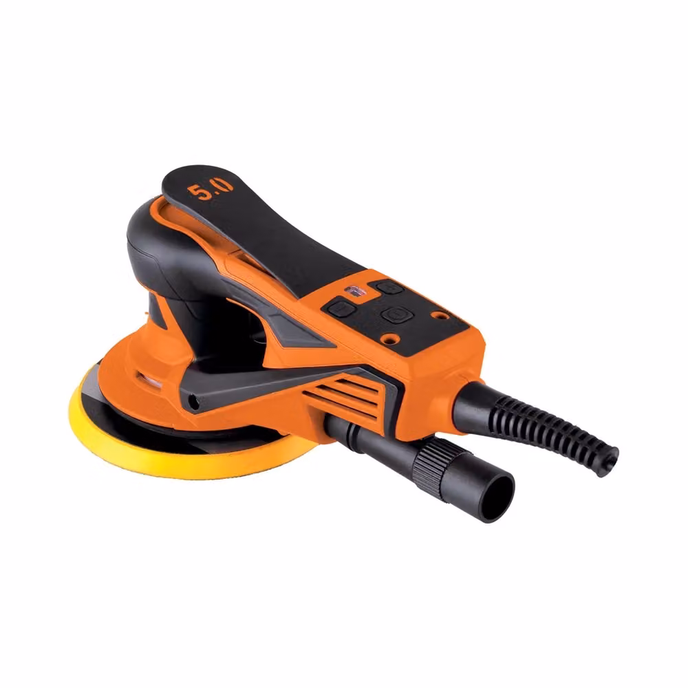 Levigatrice rotorbitale brushless Kapriol KOSB350 arancione con 7 velocità, diametro 150 mm e potenza 350 W – 2