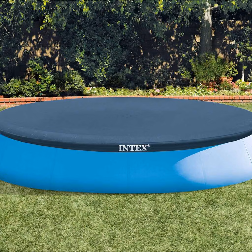 Copertura per piscina rotonda Intex blu diametro 396 cm