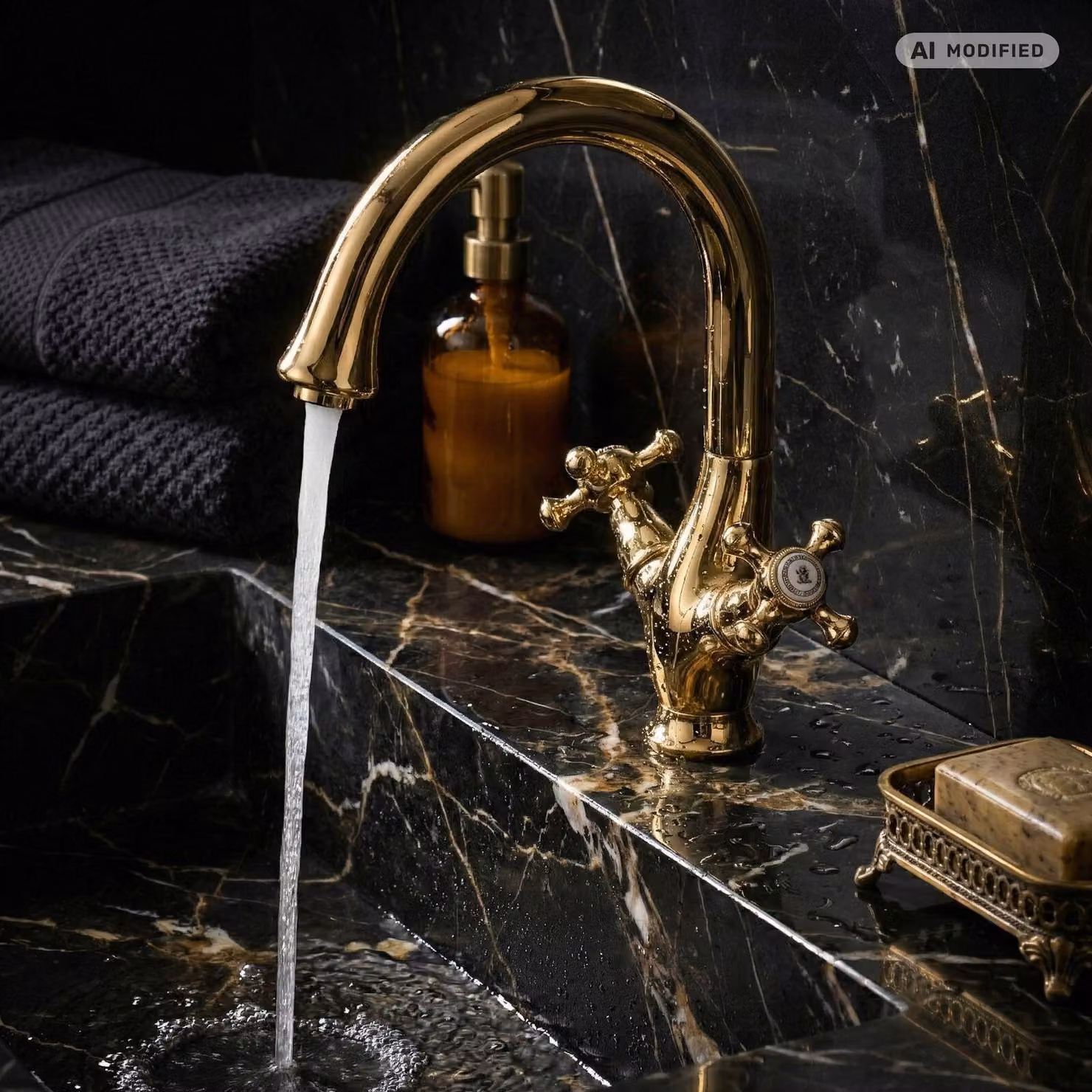 PaulGurkes miscelatore lavabo miscelatore oro retrò antico miscelatore cucina miscelatore a due maniglie
