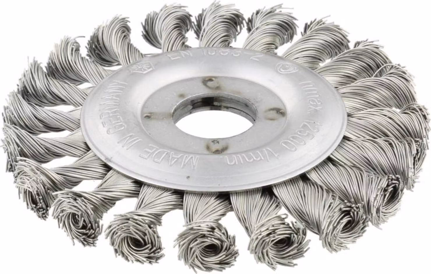 Spazzola rotonda antiruggine 115x12mm annodata Osborn