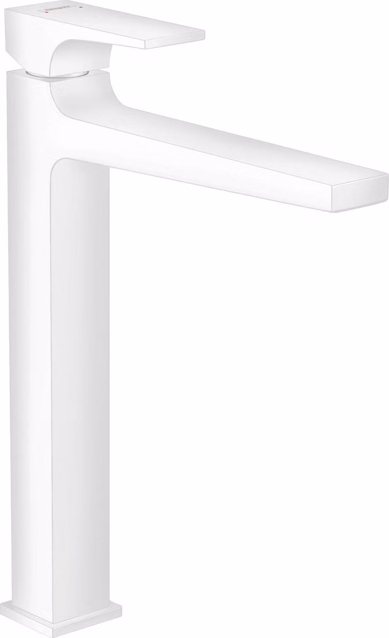 hansgrohe Metropol mitigeur monocommande pour lavabo 260 avec poignée, vidage par poussée, pour cuvettes de lavabo, saillie 204mm, 32512700, 32512700