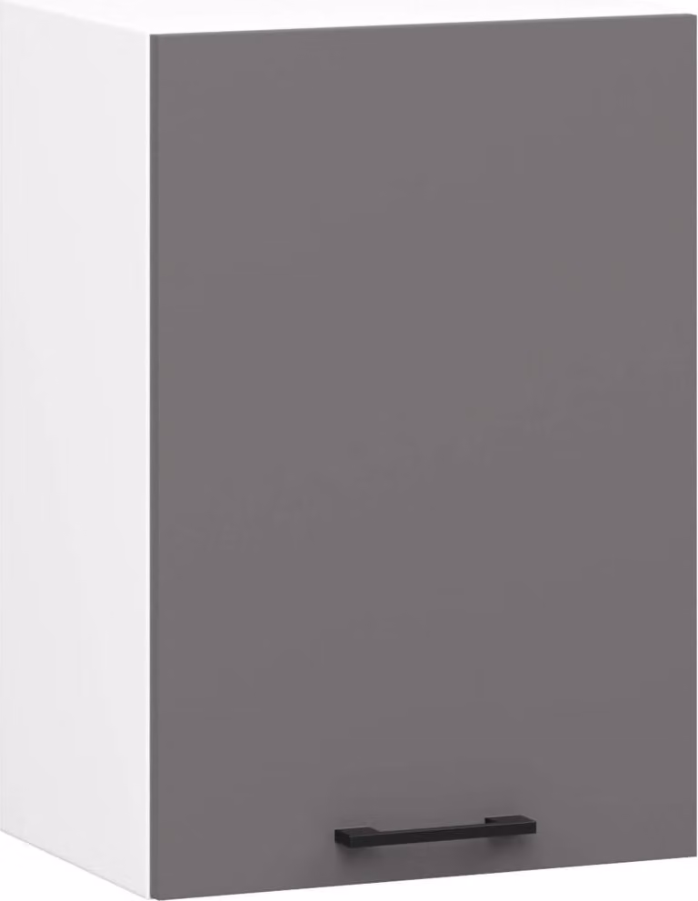 Mobile cucina sospeso 40 cm VERMINA - bianco / grigio