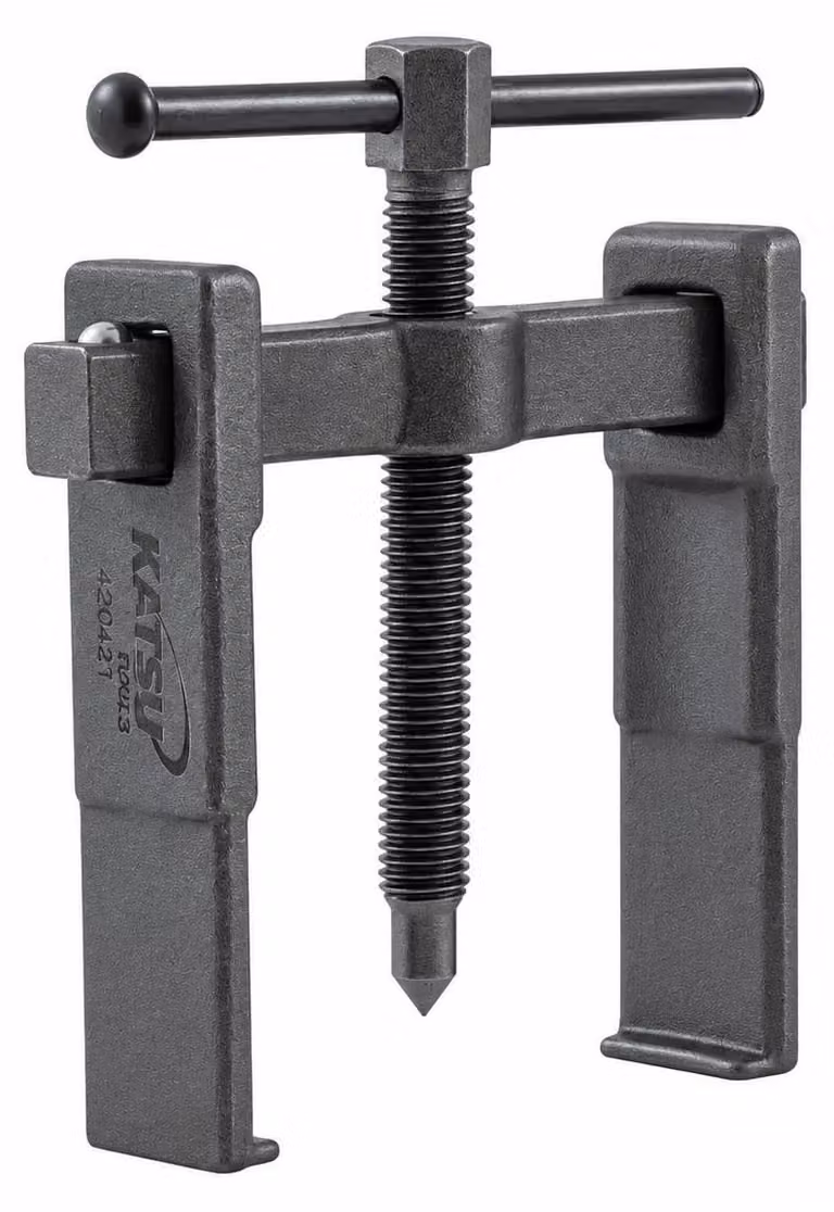 Estrattore per cuscinetti a ingranaggi con due ganasce, con punte estremamente sottili, da 3 pollici (75 mm)