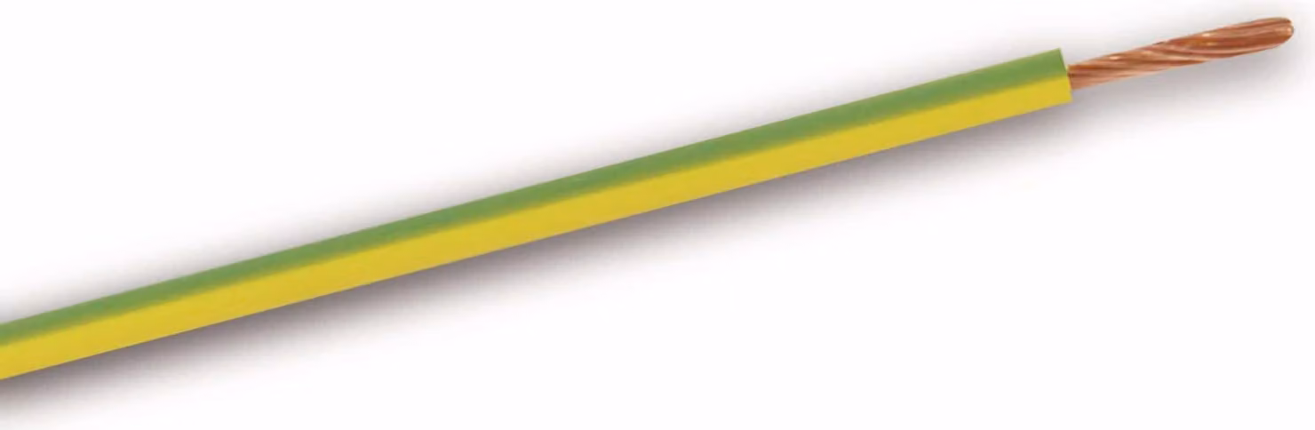 Cavo a trefoli H07V-K 2,50 mm², 25 m, verde/gel