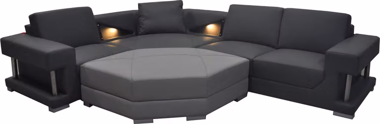 Eck Sofa Couch Polster Ecke Wohn Landschaft Designer Couchen A1131 Zimmer