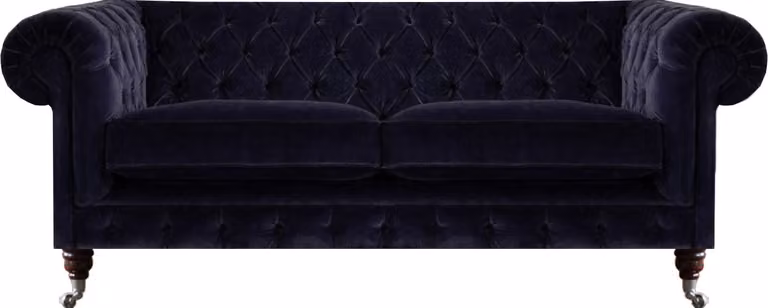 Zweisitzer Sofa Polstermöbel Wohnzimmer Polstermöbel Modern Chesterfield
