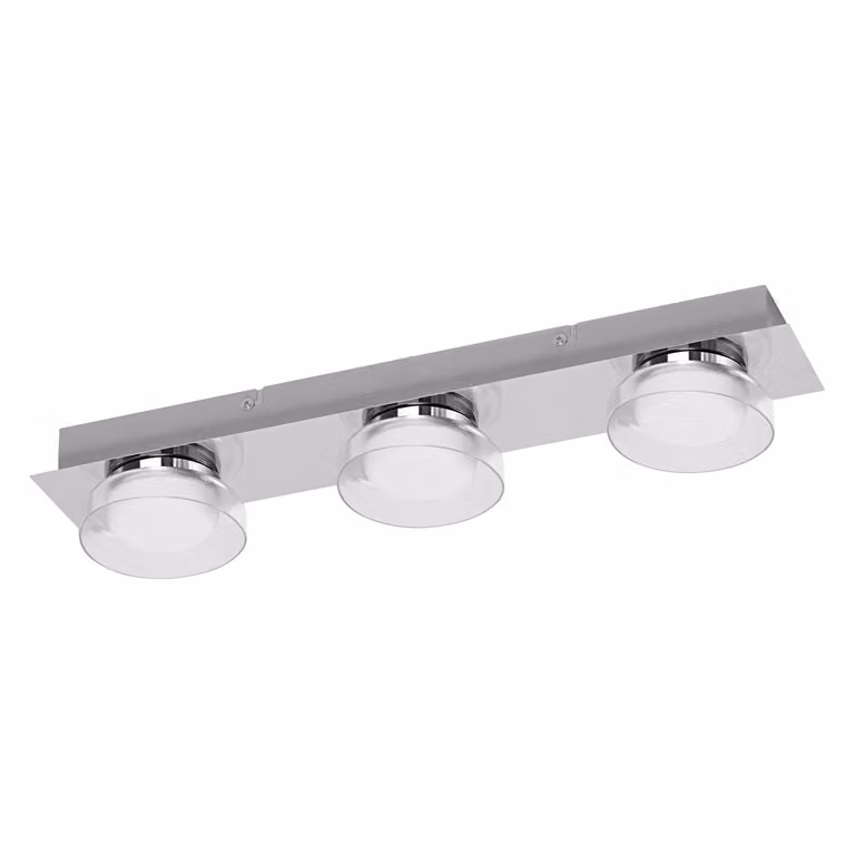 LEDVANCE Smart LED bathroom lamp cromo, 18W, 1800LM, 3000-6500K, 48cm, IP44, Orbis Round wall light, luce da bagno con tecnologia wifi, dimmerabile, controllabile tramite app e assistente vocale