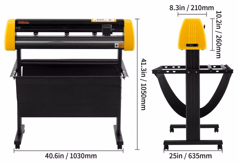 Tagliacarte in vinile - Macchina da taglio - Plotter - Macchina da taglio per vinile - Dispositivo di taglio - Rilevamento automatico del contorno
