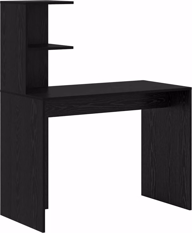 Scrivania Rovere Nero 102 x 50 x 124 cm Legno multistrato