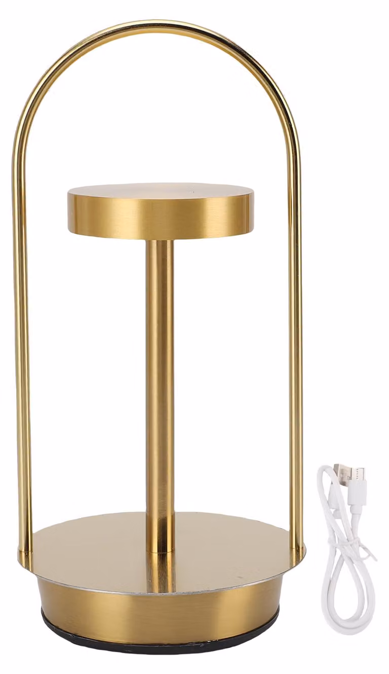Lampada da tavolo portatile senza fili, lanterna, lampada da scrivania a LED, batteria da 3000 mAh, 3 colori, dimmeraggio continuo, ideale per campeggio, casa e ristoranti