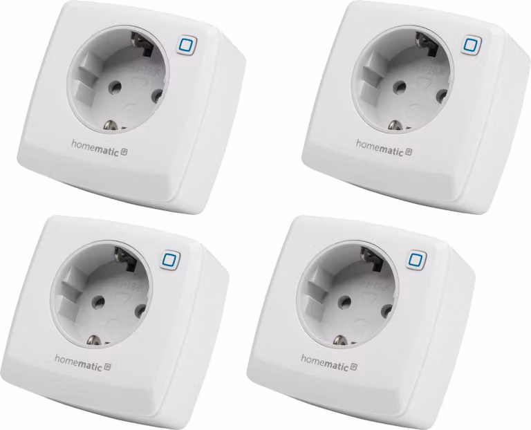 HOMEMATIC IP 157337A0, Presa di misura a commutazione, 4 pezzi