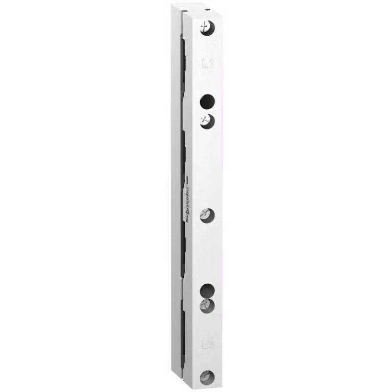 Supporto per sbarre collettrici standard Schneider Electric 4p IEC, dimensioni 12, 15, 20, 25, 30x5/10 mm² LA9ZX01485