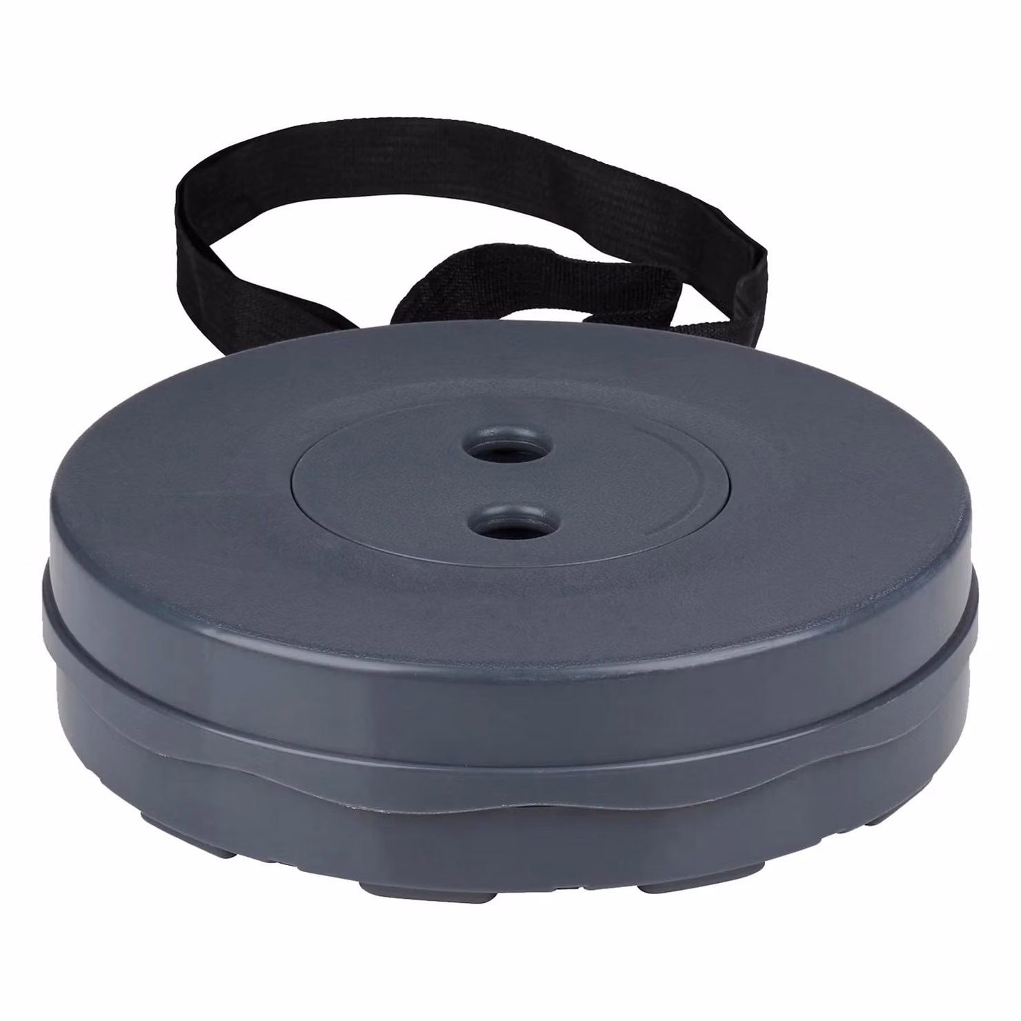 CAMP ACTIVE Sgabello Pieghevole Telescopico Nero e Grigio – 1